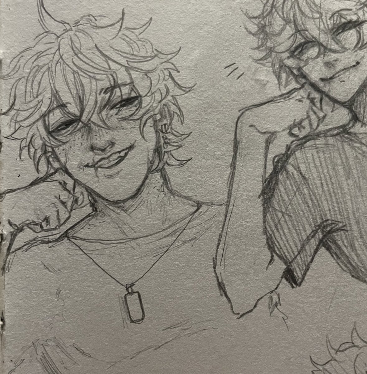 Doing sketch style study explorations idk!! 