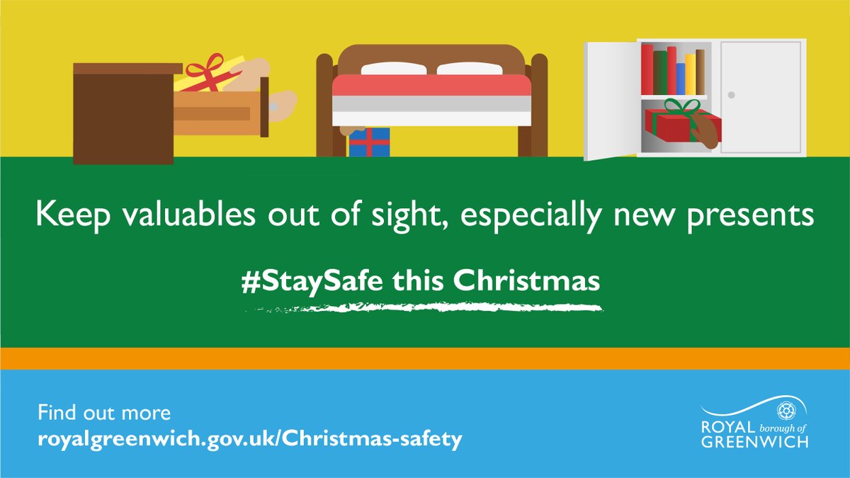 Unfortunately, we often see an increase in burglary during the festive period 🏠🎄 👇 Be extra vigilant during this time of year and read our advice on how to avoid becoming a victim of burglaries. royalgreenwich.gov.uk/Christmas-safe…