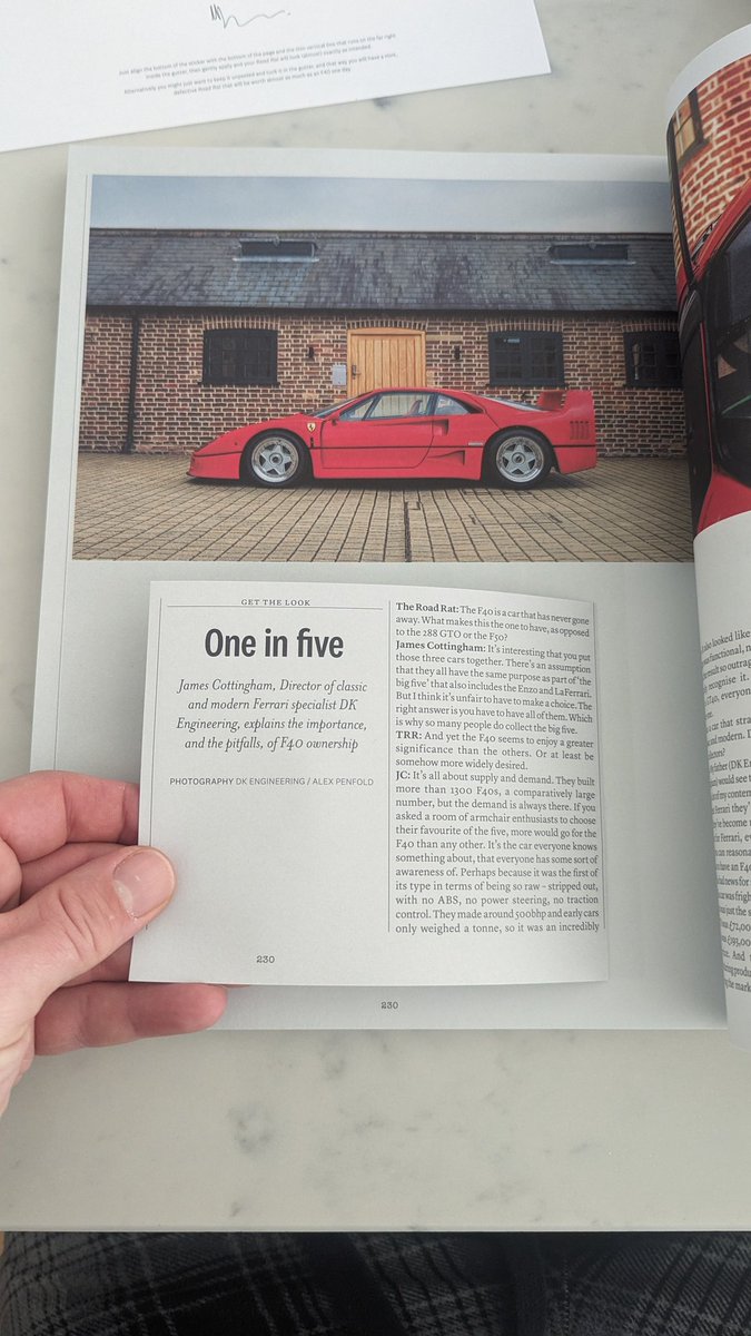 My first edition (I know I'm late) <a href="/roadratmagazine/">The Road Rat</a>, love the solution to the printing error 👏👏👏 honest, responsible, memorable.