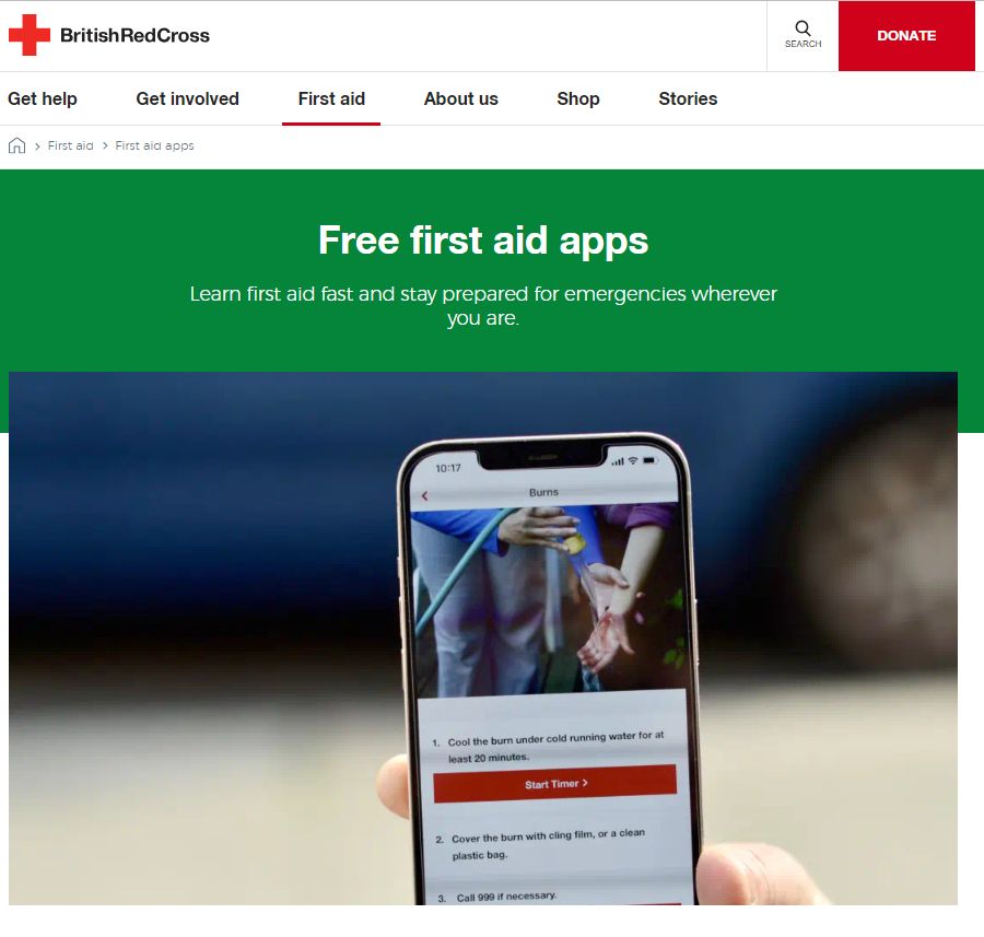 If a friend or family member suffered a heart attack or was choking, could you assist? The <a href="/BritishRedCross/">British Red Cross 🧡</a> #firstaid app could help:

buff.ly/3qdJorf