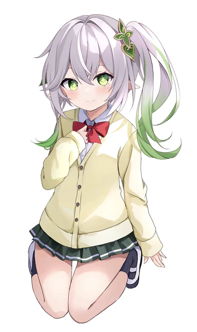 制服なっぴーあげとこう#原神 #ナヒーダ 