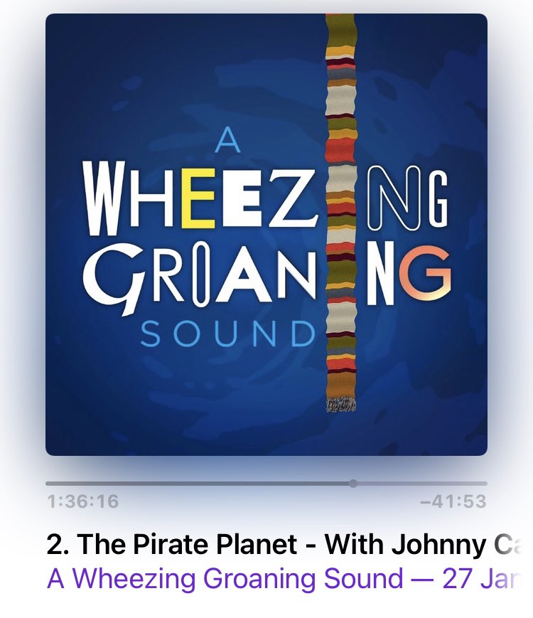Remember that giddy, hysterical laughter you’d reach when you were a teenager and your mates all joined in to add and add and add to the joke? Listen to this. It helps if you know who Ian Lavender is, but it’s not essential. podcasts.apple.com/gb/podcast/a-w…