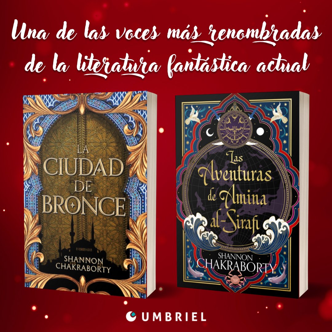 🎁#LaCiudadDeBronce y #LasAventurasDeAminaAlSirafi de @SAChakrabooks 

El comienzo de dos trilogías fantásticas que no pueden faltar en vuestras estanterías.