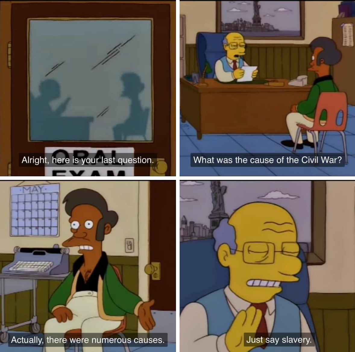 georgeajjan's tweet photo. #NikkiHaley learned nothing from Apu https://t.co/chHbmQS86g