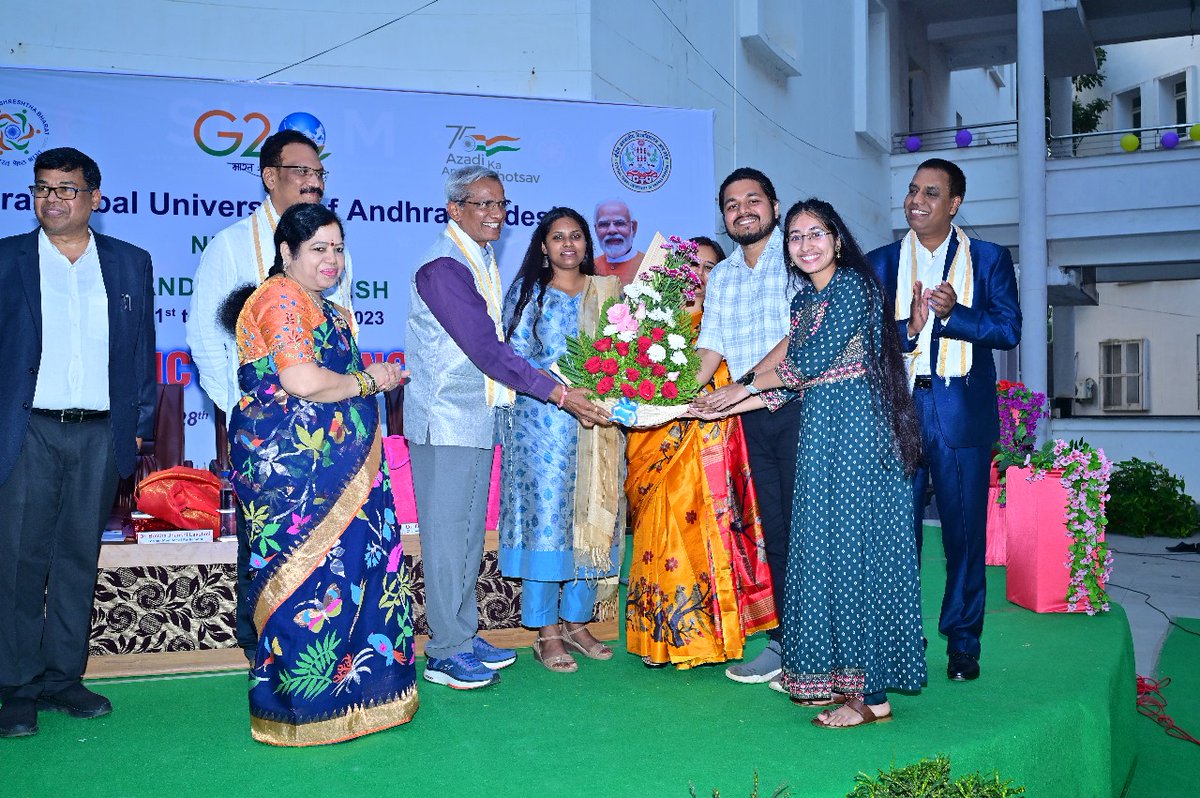 The spirit of unity and understanding was palpable at the valedictory ceremony of the #YuvaSangam3 participants from New Delhi as they concluded a successful tour of Andhra Pradesh under the guidance of Central Tribal University.

They also had the opportunity to participate in…