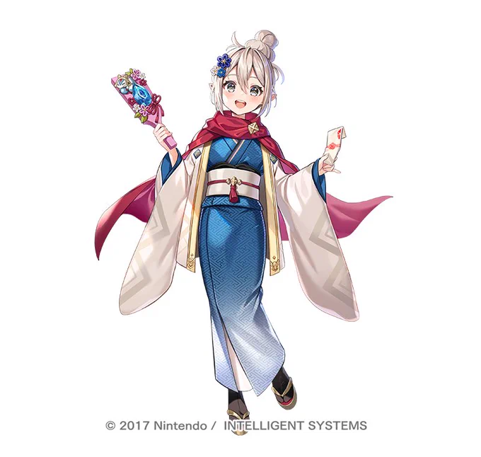 『ファイヤーエムブレム ヒーローズ』より1月1日から配信予定の「笑顔のご来光 カンナ」のイラストを担当させて頂きました。どうぞよろしくお願い致します!#FEヒーローズ#FEH#FEHeroes 