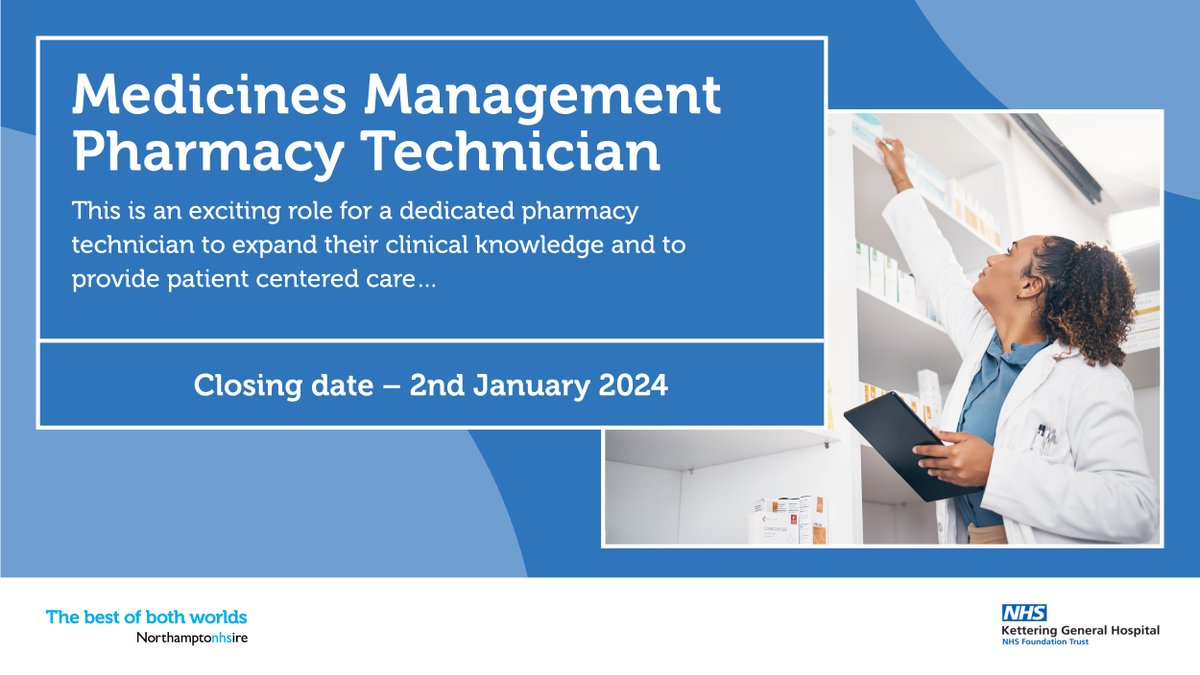 This role is ideal for an organised and highly motivated individual with the ability to think on their feet. <a href="/KettGeneral/">Kettering General Hospital</a> are looking for an individual with great communication &amp; interpersonal skills - zurl.co/Ive9 #NHS