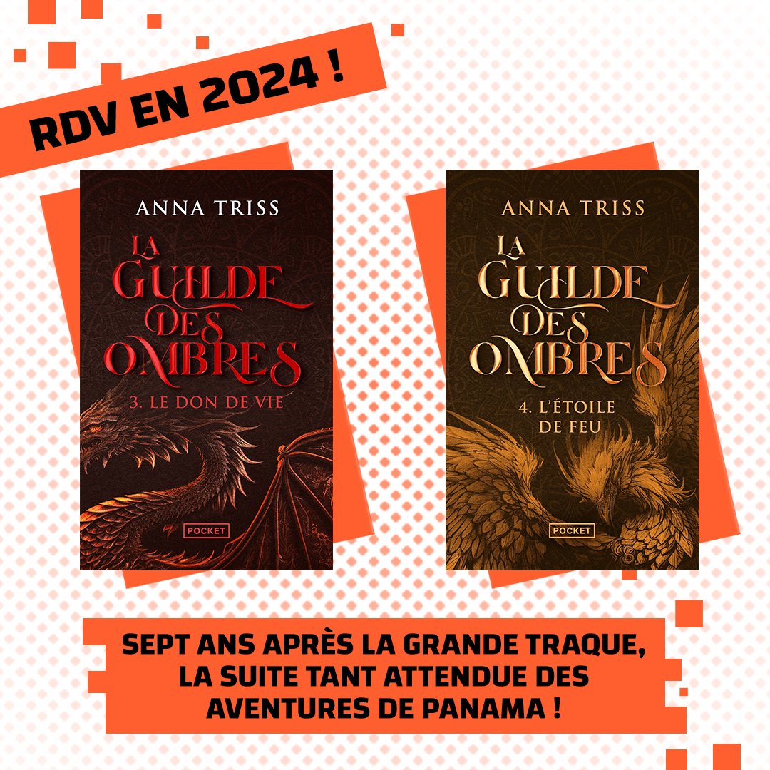 Que vous réserve Pocket Imaginaire en 2024 ? Il faudra compter sur le grand retour de la saga (déjà culte) d'Anna Triss : La Guilde des ombres ! Comme l'an dernier, vous aurez droit à deux tomes d'un coup. Rendez-vous à la fin du mois de février ! 🗡️
lisez.com/livre-de-poche…