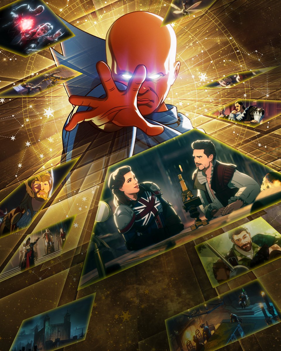Arach_07's tweet photo. #WhatIf Season 2 Episode 8 textless poster
"What if... the #Avengers Assembled in 1602?"
#AvengersAssembled #CaptainCarter #PeggyCarter #SirFury #NickFury #WandaMerlin #ScarletWitch #Wanda #WandaMaximoff #KingThorOdinson #Thor #Loki #TonyStark #RogerHood #WhatIfSeason2 #WhatIfS2 https://t.co/0cYWzLXqtw