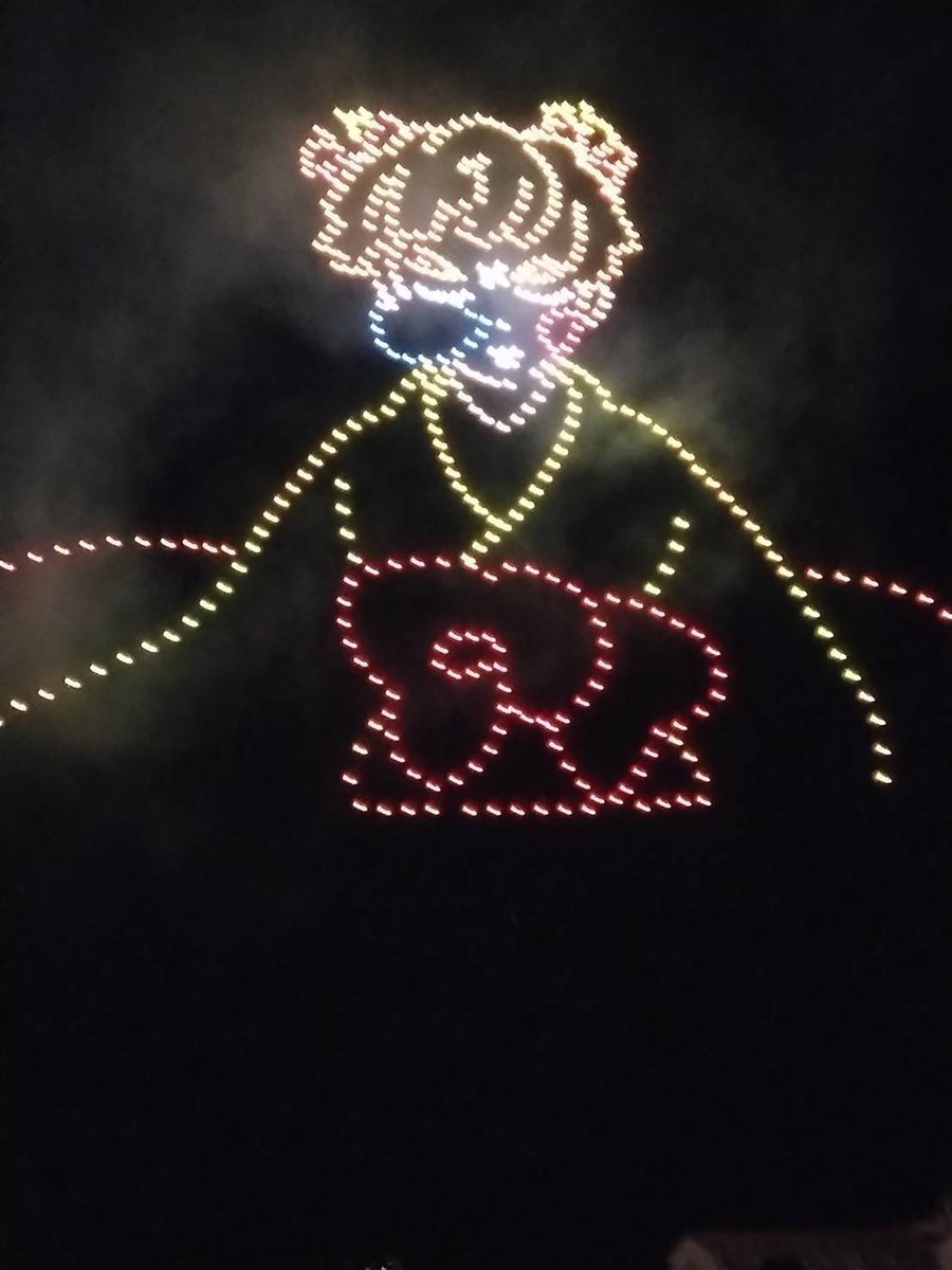 先日、『STARDANCE in 横浜・八景島シーパラダイス』の鬼滅の刃のドローンショーを観に行きましたっ‼️ドローン技術もここまで来たんだね…凄かったわ〜っ😆