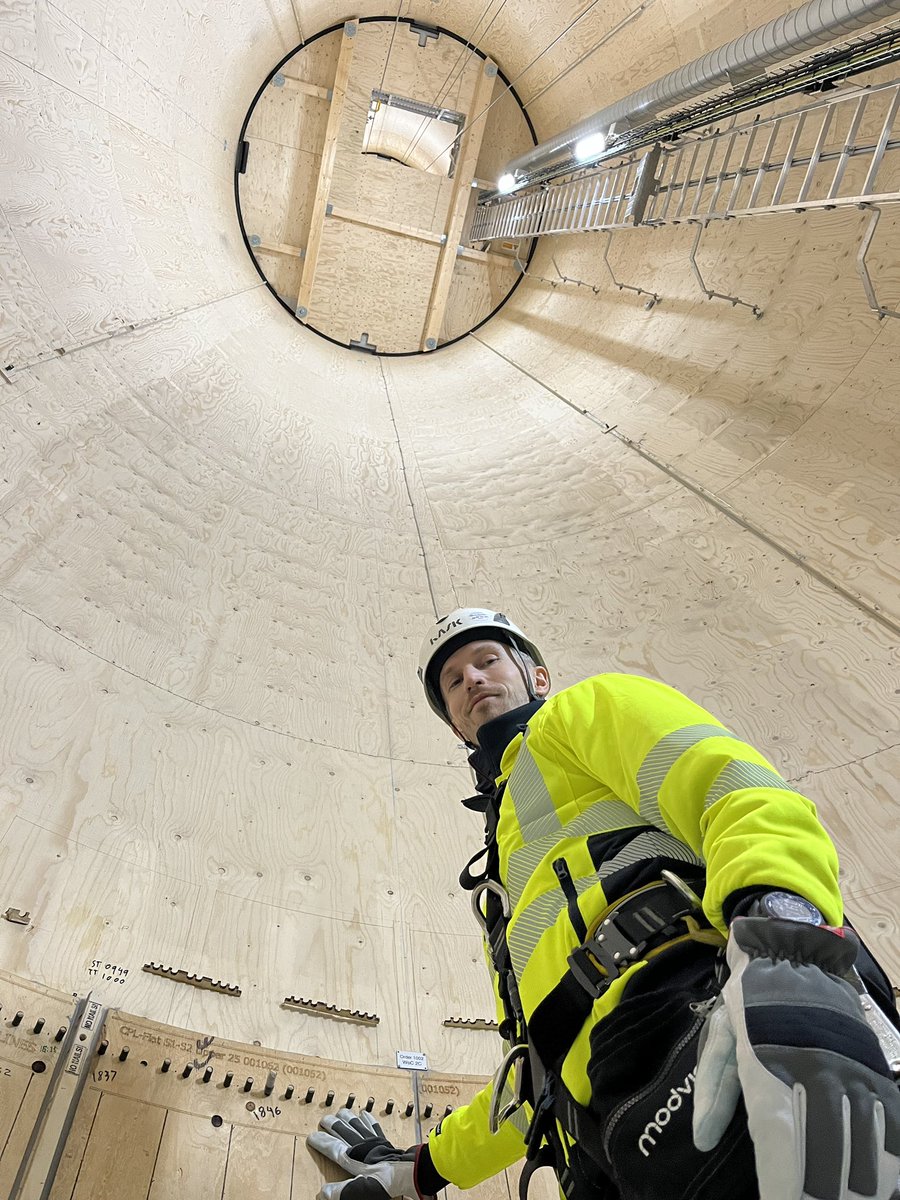 Jonah Fisher (@jonahfisherbbc) on Twitter photo What’s made of the same wood as a Christmas tree, held together by glue and put together in a Swedish factory for assembly later?
(It’s not @ikea)
Answer: A 150m high wooden wind turbine (on <a href="/BBCNews/">BBC News (UK)</a> last night with <a href="/CliveMyrieBBC/">Clive Myrie</a> <a href="/modvion/">Modvion</a>)
youtu.be/TFuPWjkoX6Y?si… What’s made of the same wood as a Christmas tree, held together by glue and put together in a Swedish factory for assembly later?
(It’s not @ikea)
Answer: A 150m high wooden wind turbine (on <a href="/BBCNews/">BBC News (UK)</a> last night with <a href="/CliveMyrieBBC/">Clive Myrie</a> <a href="/modvion/">Modvion</a>)
youtu.be/TFuPWjkoX6Y?si…