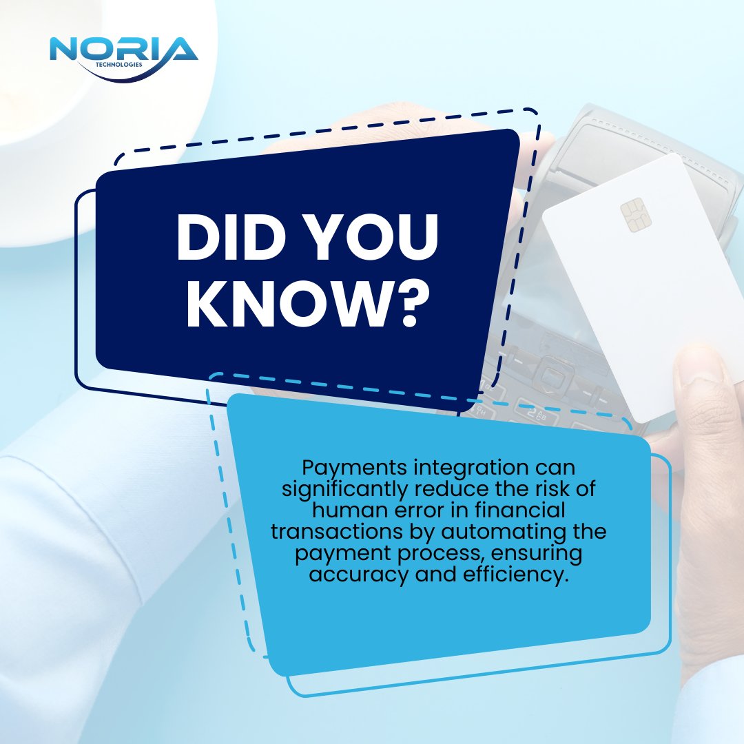 By automating the payment process, we ensure precision and efficiency, leaving room for fewer errors and smoother transactions. 
For such services, contact us on call via +254 759 900 200 or email business@noria.co.ke

#payments #possystem #mpesa #whatsapp #paymentsintegration