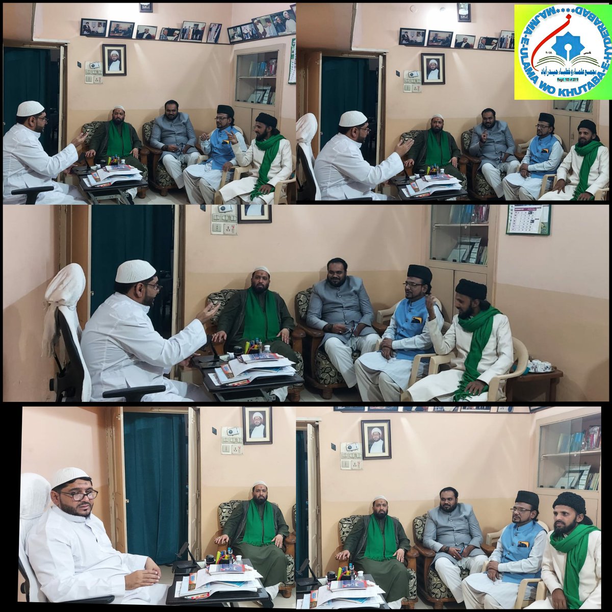 HusssainAsad's tweet photo. At Executive Body Meeting of MAJMA-E-ULAMA WO KHUTABA-E-HYDERABAD @MajmaUlamaHyd https://t.co/fBSBX12YRV