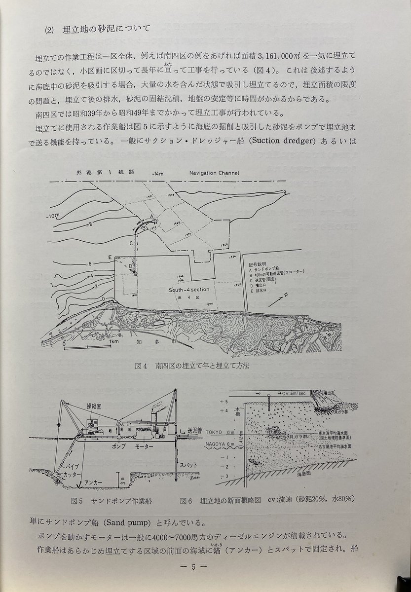 「愛知県の化石 第1集 名古屋港浚渫造成地帯より採集された動物群」(1977年(昭和52)7月 東海化石研究会刊 B5判112頁) ・浚渫と ...