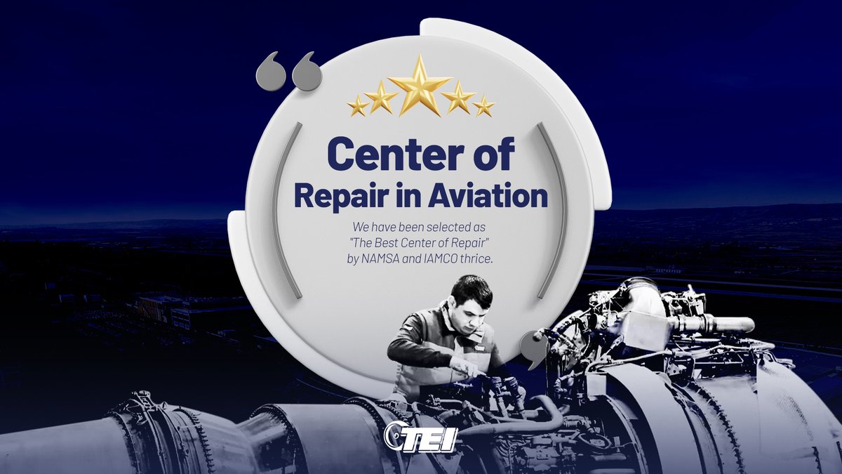 As #TEI, we provide service with great excellence which complies with international standards in our Maintenance, Repair and Overhaul (MRO) activities.

#SourceofPower