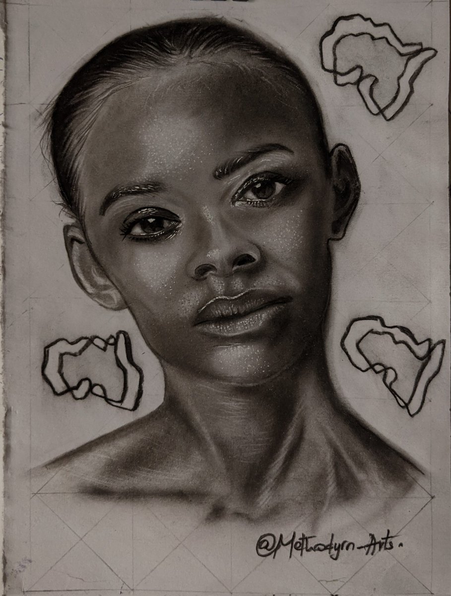 Methodyrn_arts's tweet photo. Good morning African ladies...๐น
Title; BLACK IS BEAUTIFUL ๐
RT & QT if you believe in Afro-beauty๐ฅบ๐
#artsummary2023 #beatifulladies #Methodyrn_arts #Trending #hyperrealism https://t.co/cCQcSUKm66