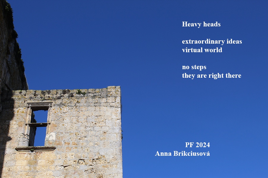 Brikciusova's tweet image. PF 2024! Happy New Year 2024!🎈

Anna @Brikciusova
: Heavy heads
#HappyNewYear2024 #HappyNewYear #Poetry #AnnaBrikciusová