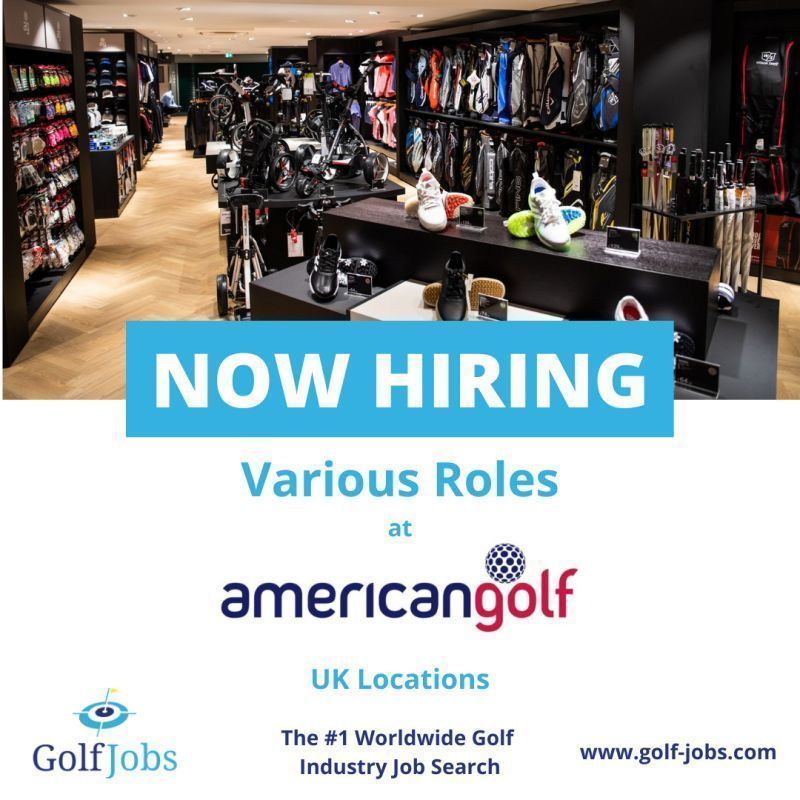 ⛳ JOB ALERT⛳

Established in 1978, American Golf has grown to become Europe's largest golf retailer.
American Golf has various roles in many locations across the UK.

For more information on each of these roles &amp; to apply: bit.ly/484Yh2O 

#GolfJobs #AmericanGolf #Golf
