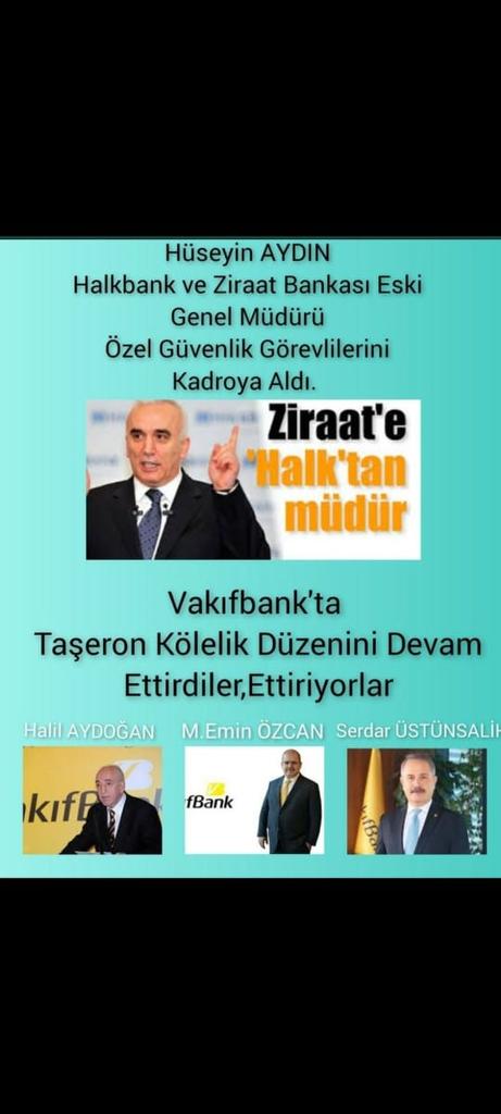 Allah_Yeter_123's tweet photo. @VakifBank Hak,hukuk,adalet lafta kaldı,
Allah Allah diyeni ahali Allah tan korkar sandı.
Emekçinin alın terini birkaç kişi kaptı kaçtı,
Koltuğa oturan gaflet uykusuna daldi, kaldı....
Şair olduk sonunda
@RTErdogan @_cevdetyilmaz @HMBakanligi @babuscusener @Akparti  @abdulkadiraksu1 https://t.co/J2vSWzr6kU