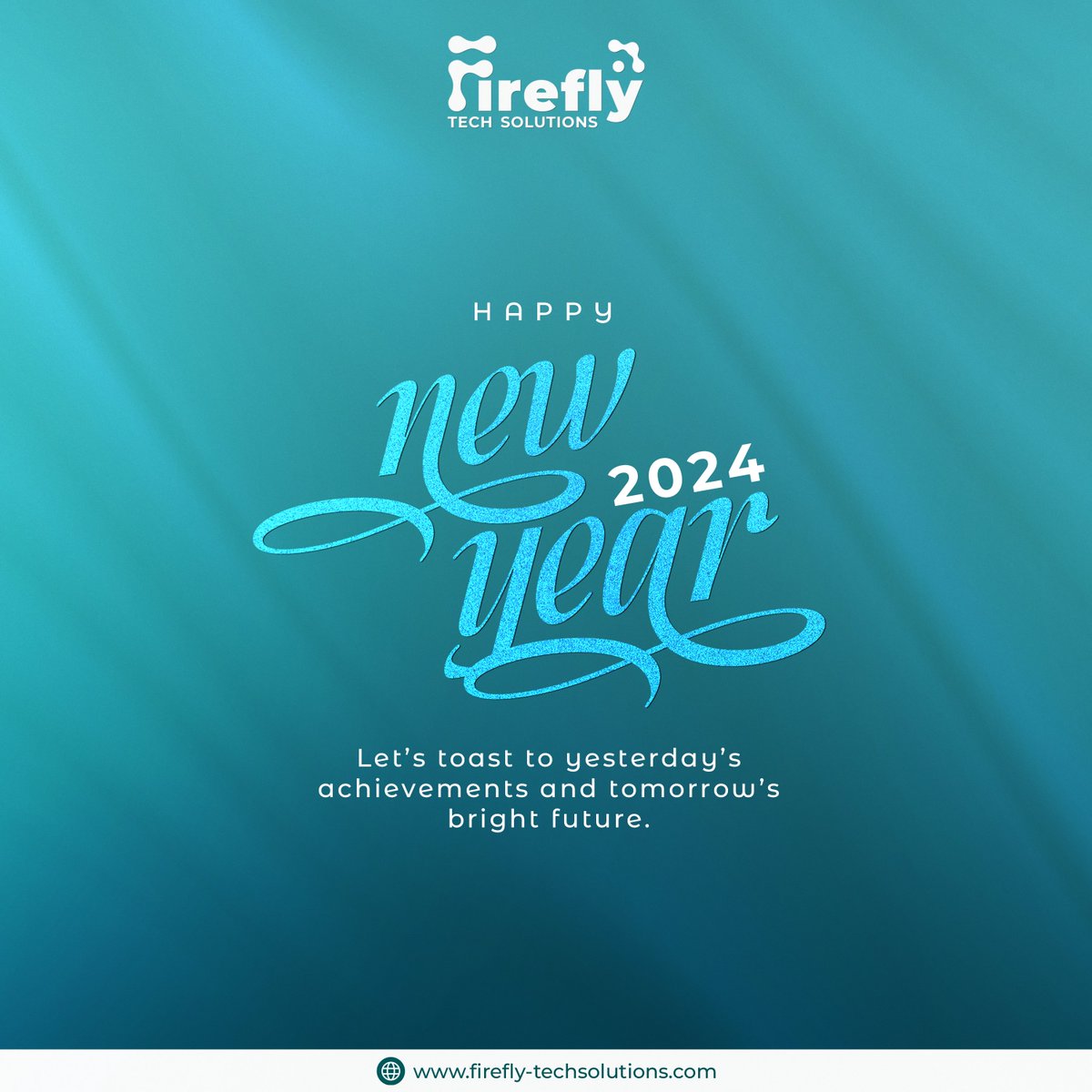 fireflytechsol's tweet image. Wishing you a sparkling New Year filled with joy, success, and exciting tech adventures! From all of us at Firefly TechSolutions, Happy New Year!
#NewBeginnings #TechInnovation #HappyNewYear #CheersTo2023