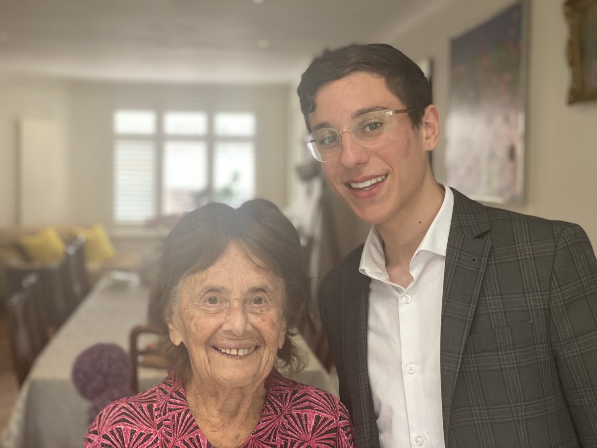 HolocaustUK's tweet photo. Today, Holocaust survivor Lily Ebert MBE turns 100 years old! We all adore Lily and wish her a huge Mazel Tov! https://t.co/ITdDjJ7kxw