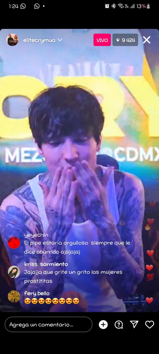 _Day_LR_'s tweet photo. Gracia a @papikunno, @ECrymuaOficial y a papábratz por darnos ña oportunidad de ver este increíble evento, lo hicieron increíble @xCryboy y @yerimua 🖤🤍 https://t.co/feSMu18hS2