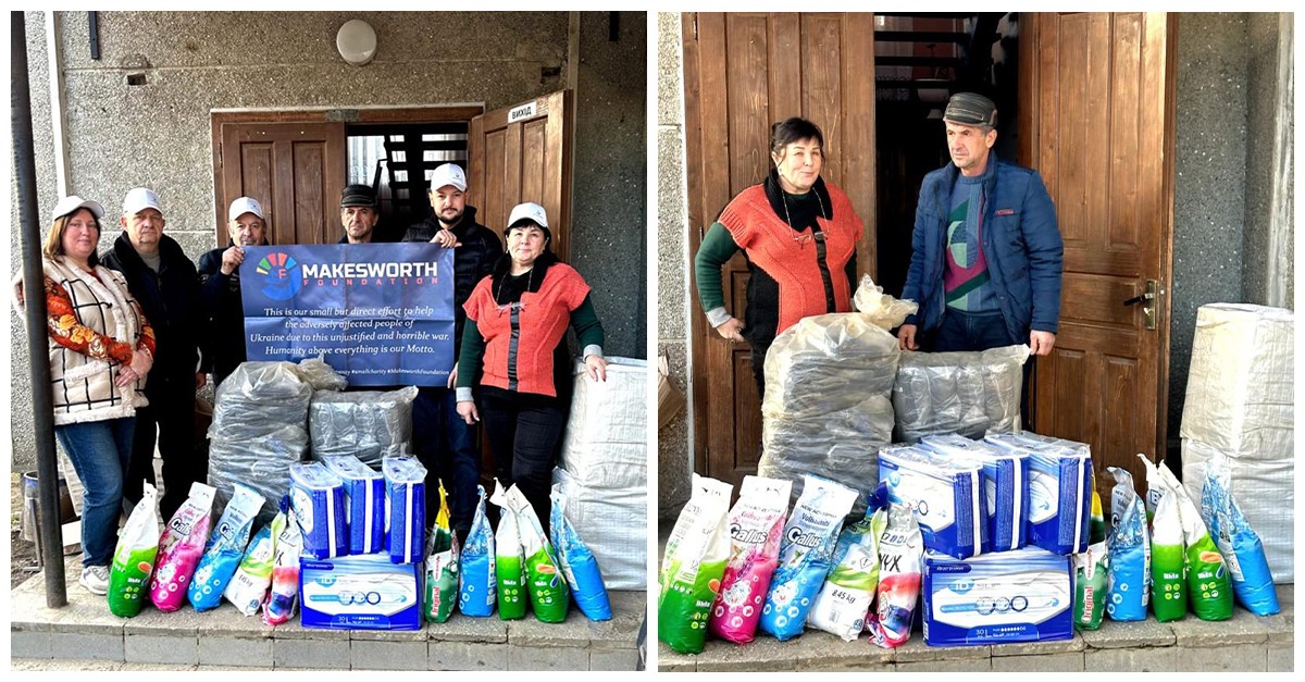 MakesworthAcc's tweet photo. We are delighted to have offered assistance to the individuals residing in the Chereshsky Psychoneurological Boarding House in Bukovyna, Chervnisti Oblast, #Ukraine.
@mwfoundation_
#smes #accountants #givingback #fridaymorning #charity #UkraineHelp #Helpthepoor https://t.co/XTZTyzjdCy