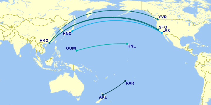 'Back from the Future' is today's Featured Map on gcmap.com. (Permalink: gcmap.com/featured/20231…) @cirium @cathaypacific @FlyANA_official @FlyAirNZ @united