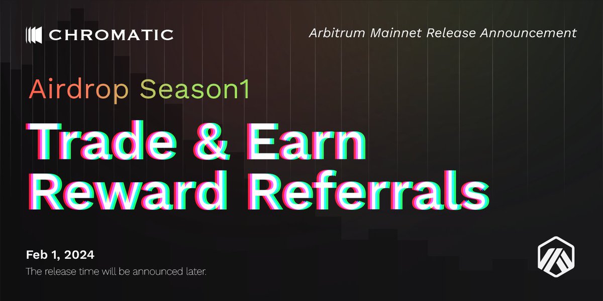 Chromatic | MAINNET LIVE tweet media