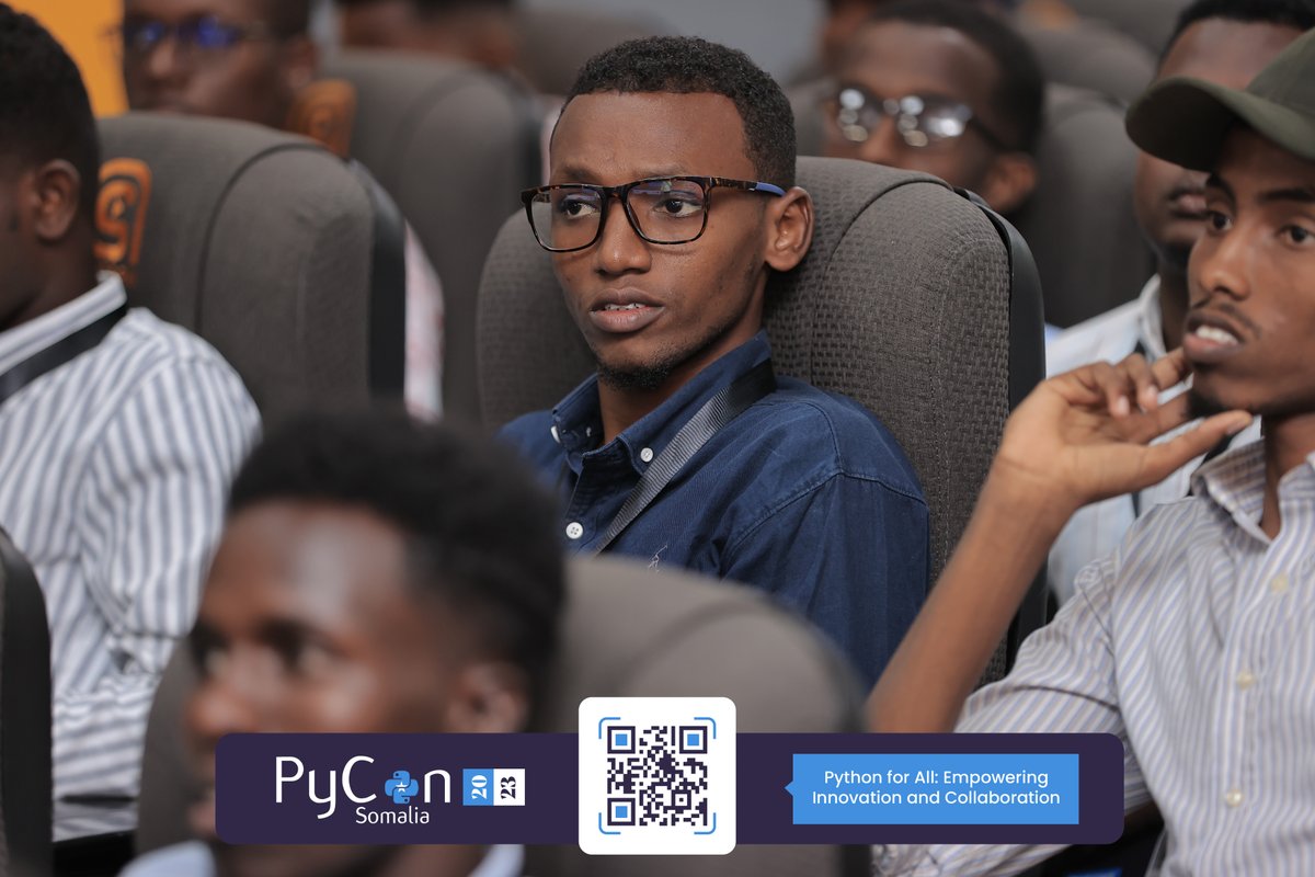 PyConSomalia's tweet image. Eng. Abdiaziz Hassan, one of our esteemed speakers, took us on a journey through how PyCon started and encouraged participants to contribute to the Python community in Somalia 🌍🐍.
#PyConSomalia #CommunityContribution #PythonJourney #PyCon2023 #PyConSo