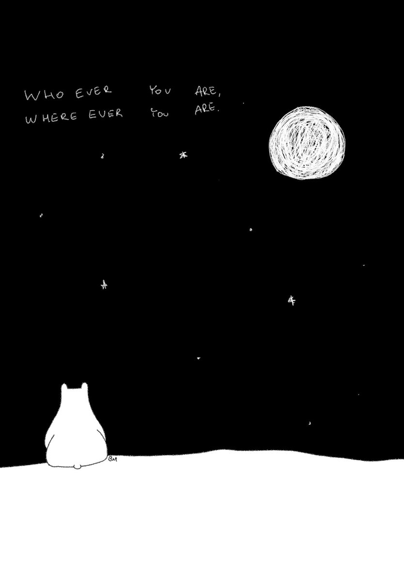 Whoever you are, wherever you are… thank you xox