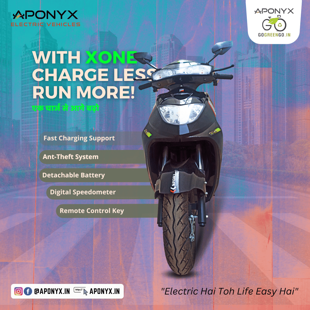 Aponyxin's tweet photo. XONE blends sleek design with enhanced performance, comfort, and added power in an electric scooter.

🤙+91-8585900211
📥 info@aponyx.in
⚡Electric Hai Toh Life Easy Hai!
.
#EV #ev #electric #escooter #scooter #electricscooter #scooty #escooty #electricscooty #batteryscooter https://t.co/rZUsE5SJPu