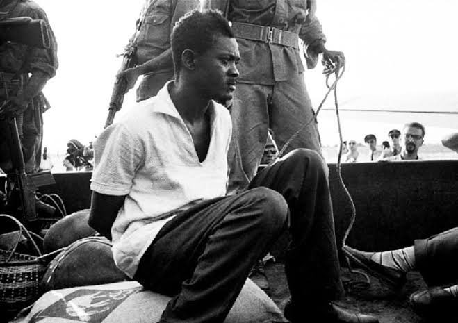 OgbeniDemola's tweet photo. Patrice Lumumba, the first Prime Minister of Congo was assassinated by Belgium and western powers because he tried to protect his country from exploitation. The people who killed him are teaching the world about human rights today. https://t.co/vOZZwfxGpT