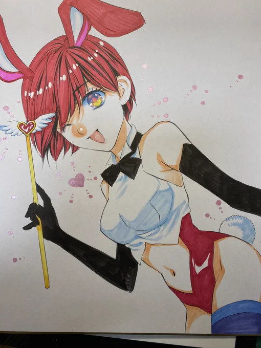 色紙完成!こちらはご予約のリクエストです