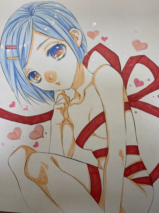 色紙完成!こちらはご予約のリクエストです