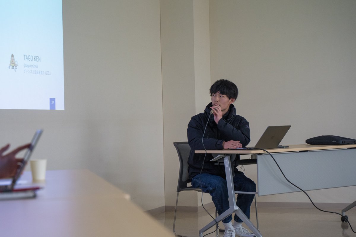 Creocreators's tweet photo. 【学生起業家によるトークセッション】
弊団体の代表を務める菊地とパートナー企業Next IWATEの代表である上野氏によるトークセッションが行われました。
トークセッションでは、「学生起業家が捉えるアントレプレナーシップとは」というテーマのもと菊地と上野氏の知識や経験が共有されました。 https://t.co/P4RVs1Pita