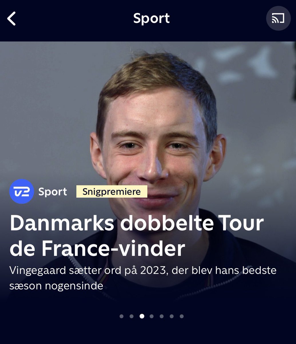 Det er aldrig sådan helt off season her på matriklen… 😅 Så vi har lidt lækkert klar til jer <a href="/TV2PLAY/">TV 2 Play</a> . Der er både til hjernen. Til smilebåndet. Og i den grad til maven! Båret af ærlige, oprigtige mennesker. Og det var Cykling. I øvrigt 😉