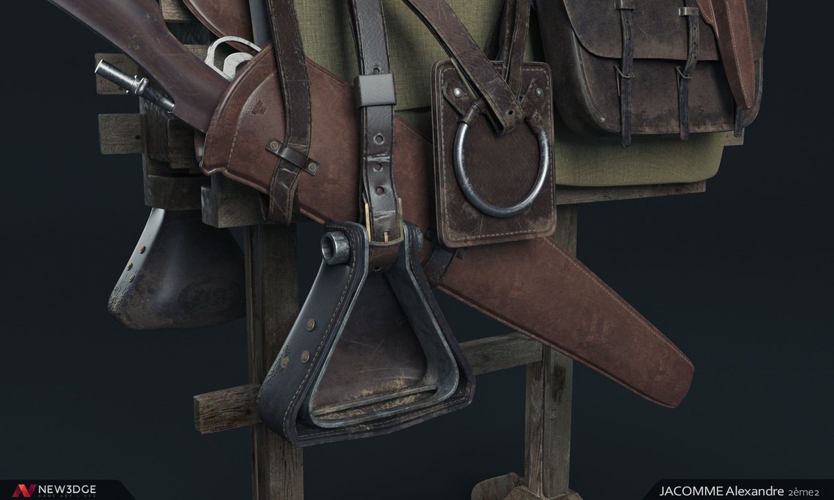 NEW3DGE's tweet photo. Alexandre Jacomme has showcased his talent in the asset production course.
Excellent work!
#new3dge #artschool #assetproduction #3dsmax #zbrush #substancepainter #artwork #studentwork https://t.co/eNPmCVq2eC