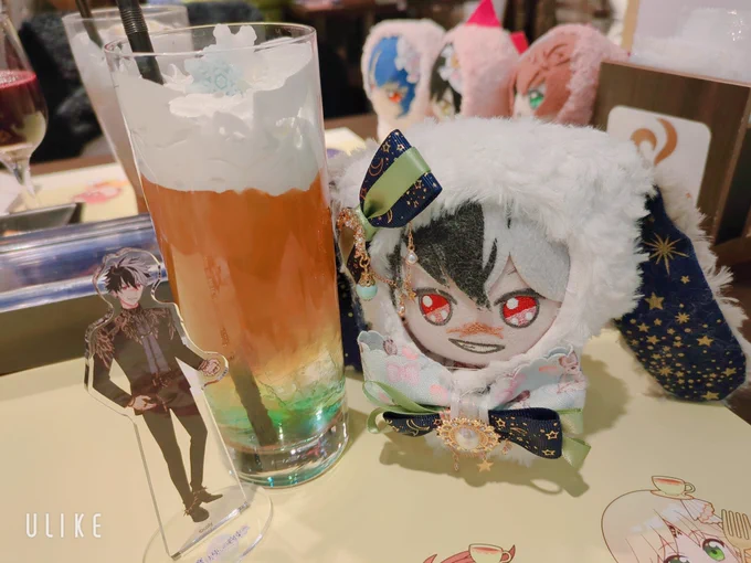 #金曜ぬいnight#まほやく_ぬい アニカフェ楽しかったねぇ 