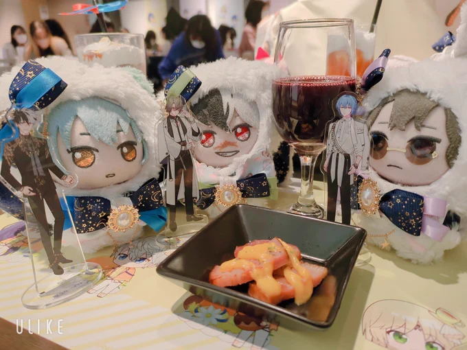#金曜ぬいnight#まほやく_ぬい アニカフェ楽しかったねぇ 