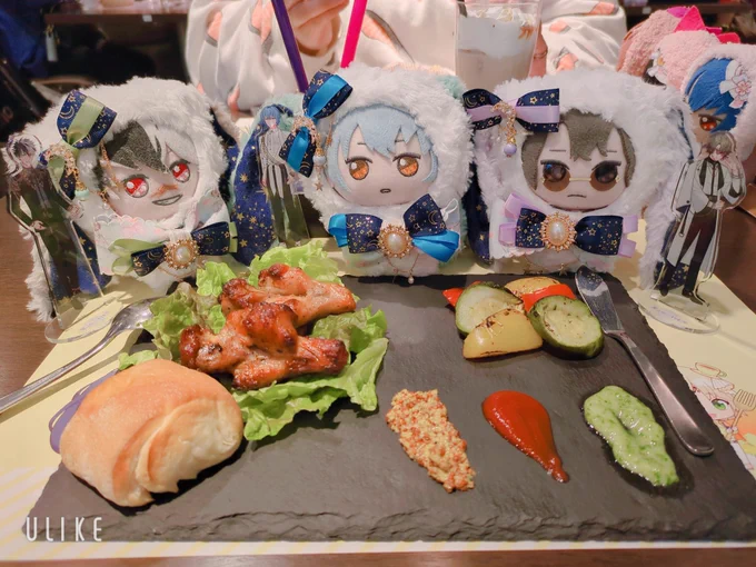 #金曜ぬいnight#まほやく_ぬい アニカフェ楽しかったねぇ 