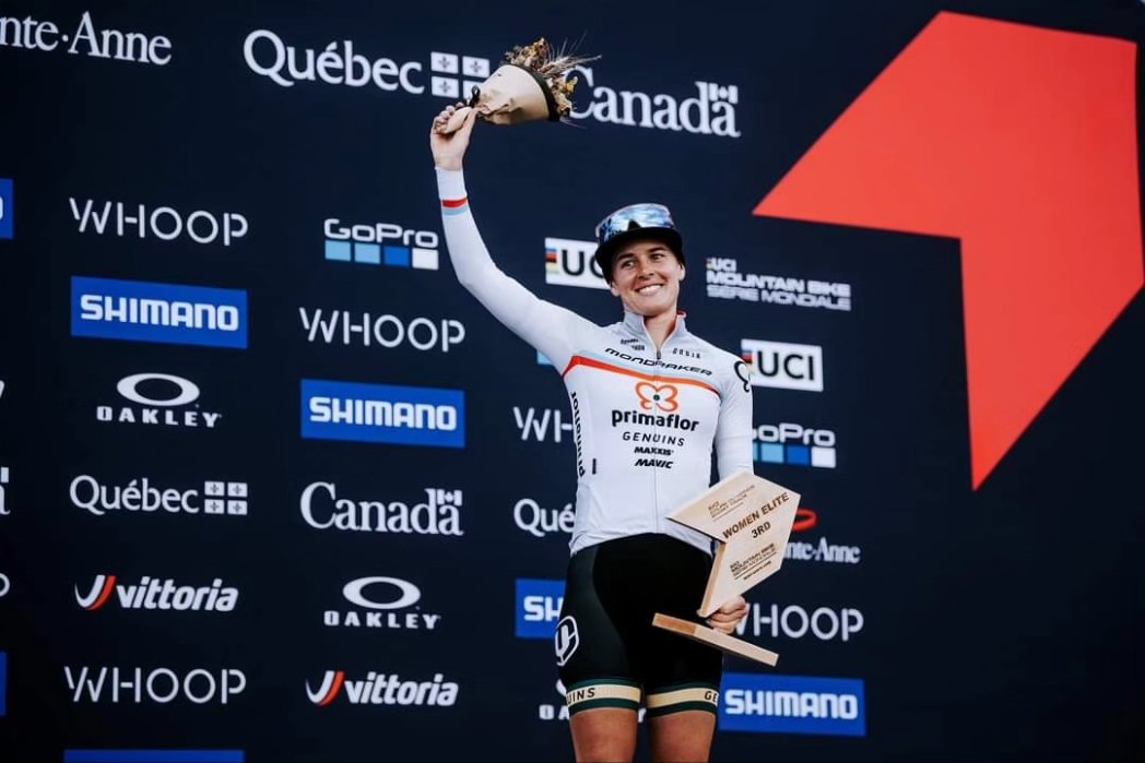 🔐 Concluímos el repaso a lo más destacado de la temporada con otro podio en UCI Mountain Bike World Series, el de Bec Henderson en el short track de 𝐌𝐨𝐧𝐭-𝐒𝐚𝐢𝐧𝐭𝐞-𝐀𝐧𝐧𝐞 🇨🇦

3️⃣ La campeona australiana firmó un meritorio tercero en la manga corta.

📸 Robin Nevrala