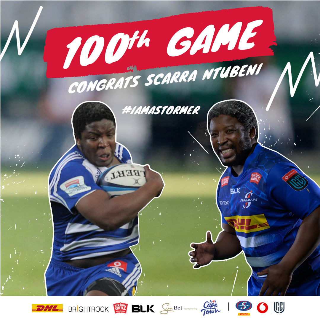 💯 up for @skara2ntubeni 👏 He made his debut in 2011 and has never played for another team. It's time to celebrate a DHL Stormers legend. #iamastormer #dhldelivers #scatman