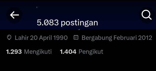 📍GIVEAWAY 

mau buang sial akhir tahun ini, gua mau giveaway acc di bawah cukup Follow dan RT aja.

End 31 Des 2023.