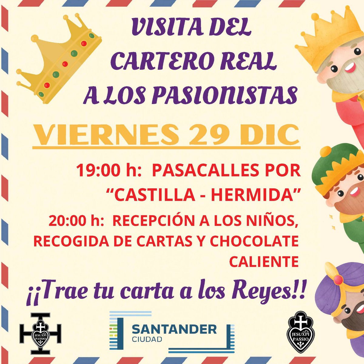 Daos prisa en escribir la carta y entregársela al Cartero Real