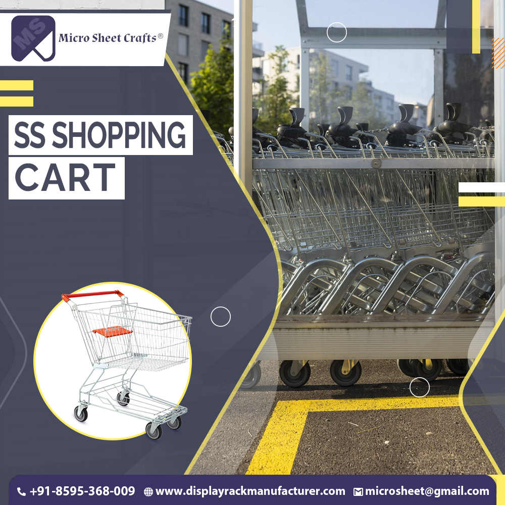 MicroSheetCraft's tweet image. 💥 Navigate the world of style effortlessly with our sleek and versatile #SSShoppingCart. Elevate your shopping experience as you roll through fashion, functionality.

📲: +91 8595368009
🌐: displayrackmanufacturer.com
📧: microsheet@gmail.com

#StyleSimplified #microsheetcrafts