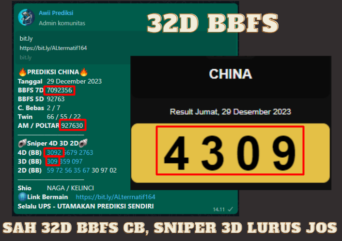 AwiPrediksi's tweet photo. SAH CAERR LAGI POKOK NYA BOSSKU MANTAP GAJIAN TERUS POKOK NYA SNIPER LURUS NO BB MANTAP CHINNA 🤝🔥 LANJUT
Join grup prediksi WA 0813-2039-2590 https://t.co/705AvBQIqJ