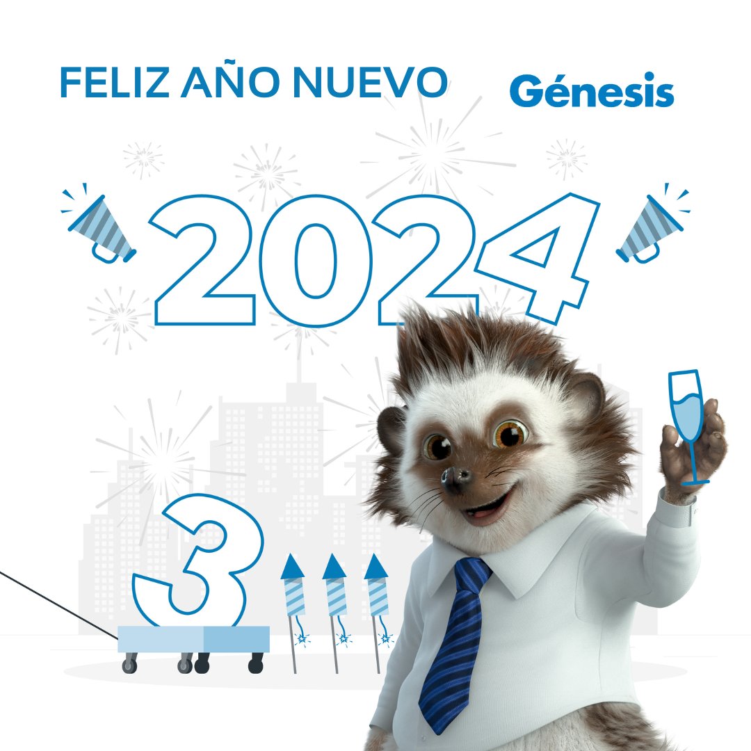 Por un año nuevo lleno de momentos especiales y sueños cumplidos.

✨ #Feliz2024