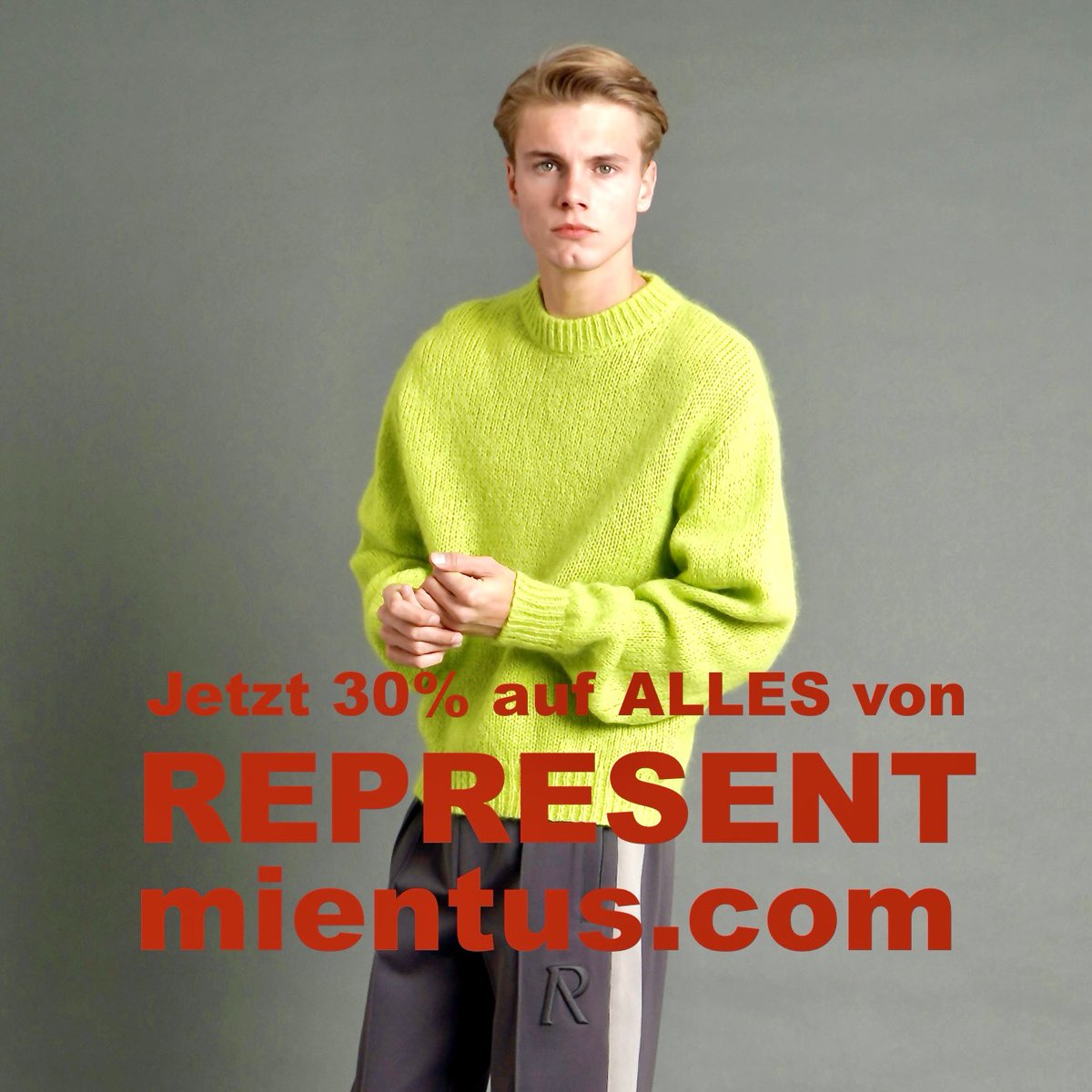 StephanMientus's tweet photo. Jetzt 30% auf ALLES von REPRESENT auf https://t.co/kBgglXp4TL
und in den mientus stores
#mientus #representclo #sale https://t.co/uGJ2auHNy3