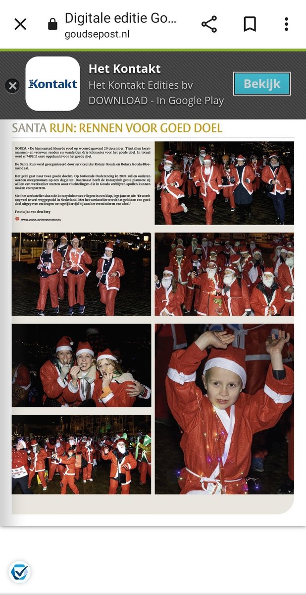 De Santa Run 2023 #Gouda
We kijken terug op een mooi evenement in een fantastische sfeer.